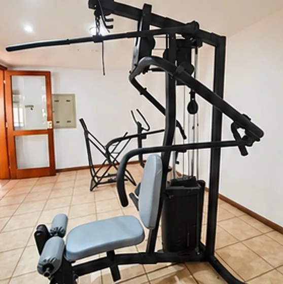 Mini academia do hotel